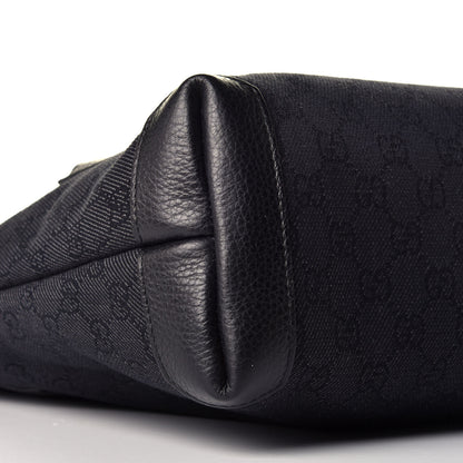 Gucci Monogram Tote Bag Black 7 of 8