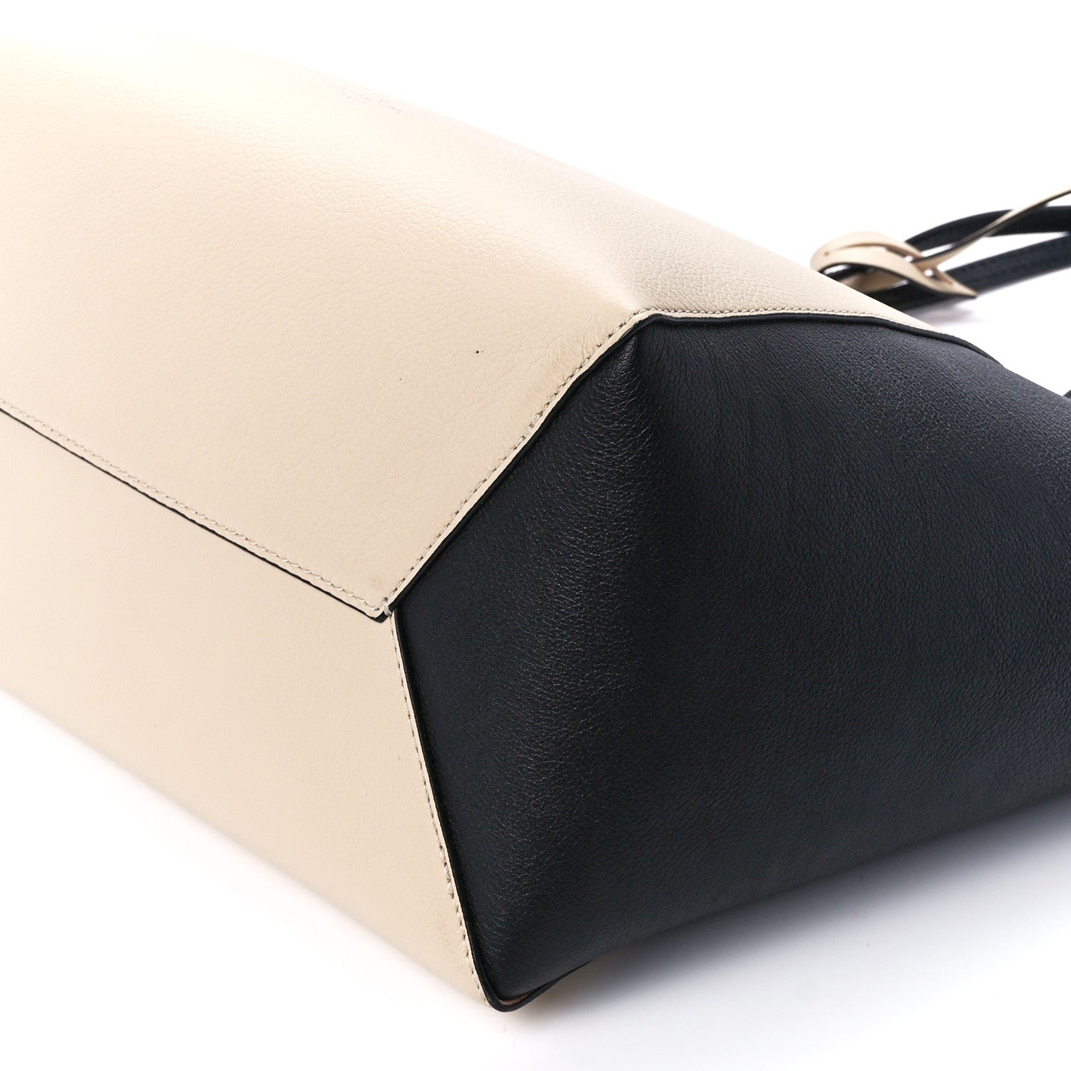 Louis Vuitton Calfskin Lockme Cabas Vanille Black 13 of 13