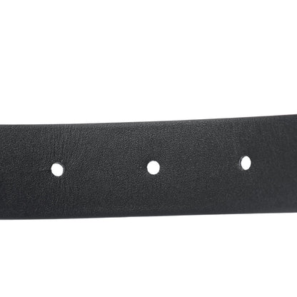 Chanel Calfskin Paris Button CC Belt 85 34 Black 3 of 8