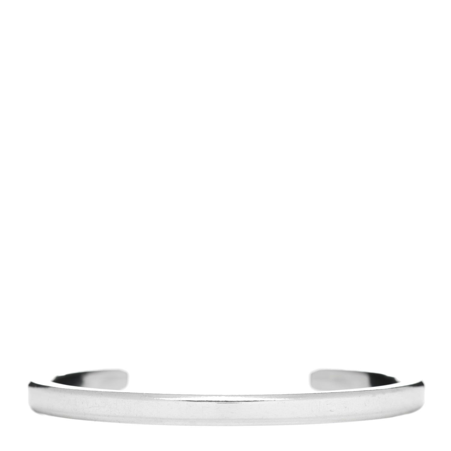 Tiffany Sterling Silver Narrow Makers Cuff Bracelet 1 of 4