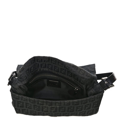 Fendi Zucchino Baguette Black 4 of 16