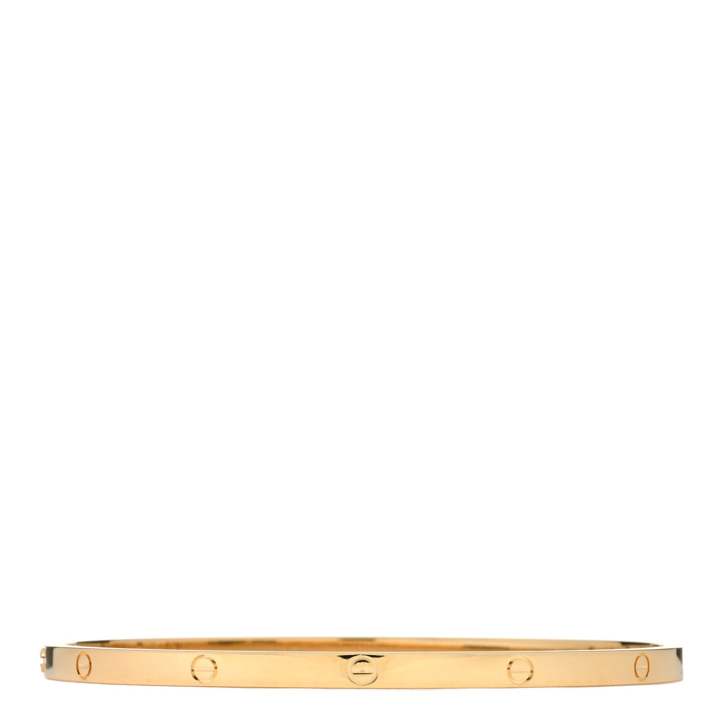 18K Yellow Gold Small LOVE Bracelet 19