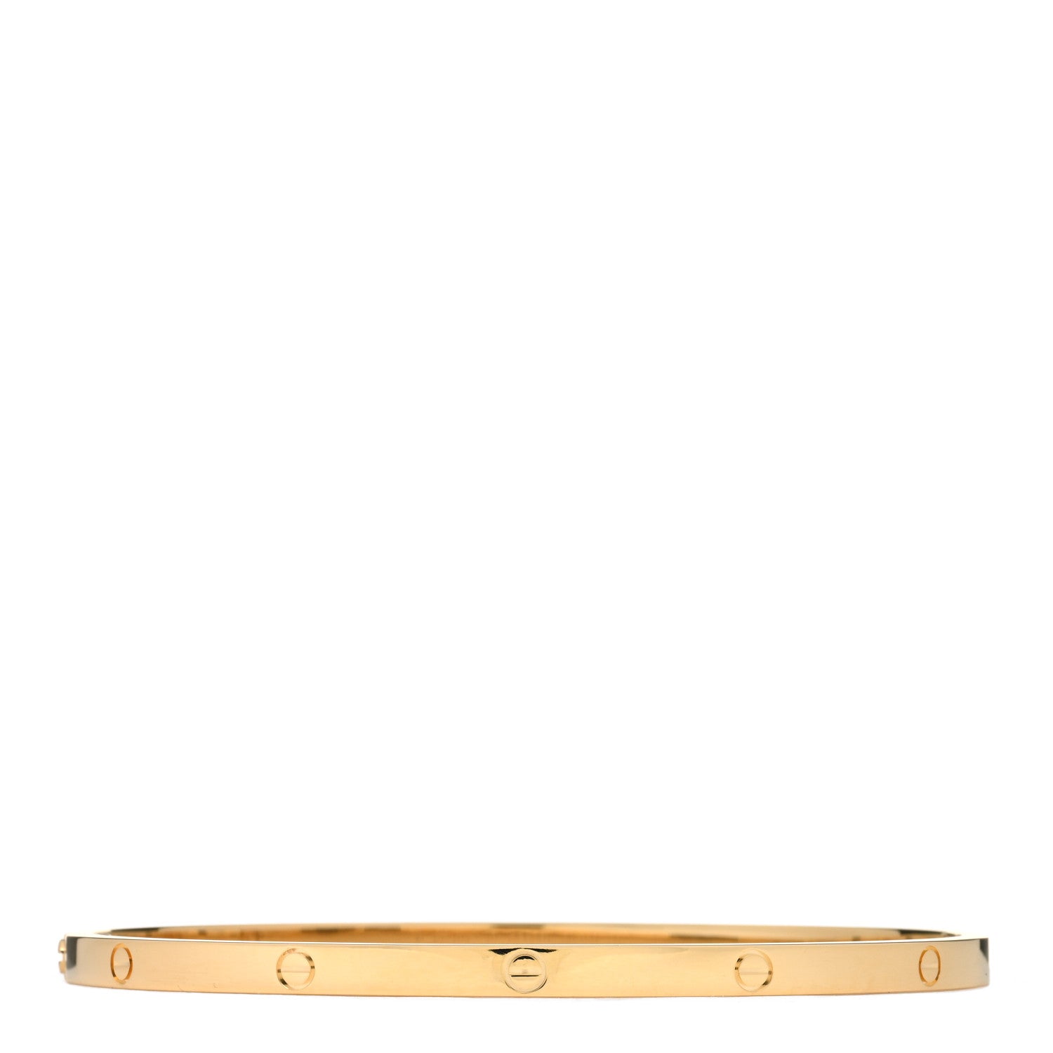 Cartier 18K Yellow Gold Small LOVE Bracelet 19 2 of 4