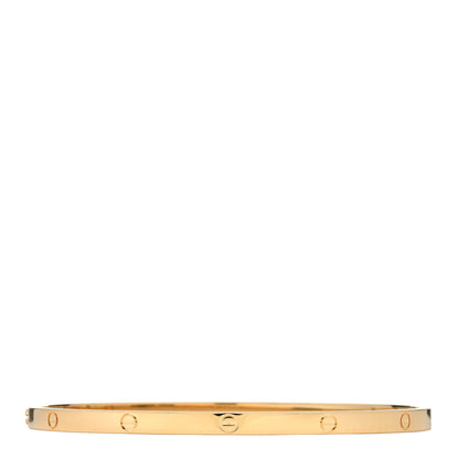 Cartier 18K Yellow Gold Small LOVE Bracelet 19 2 of 4
