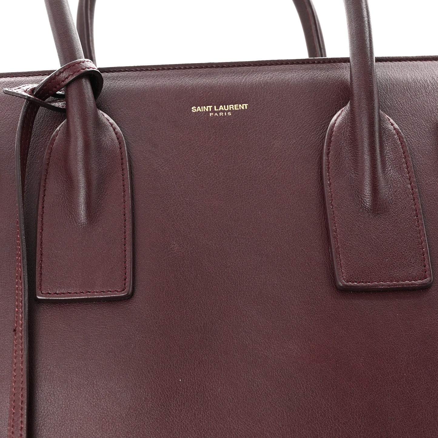 Calfskin Large Sac de Jour Carryall Amarena