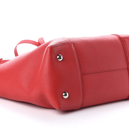 Louis Vuitton Veau Cachemire Soft Lockit MM Rubis 7 of 8