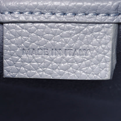 Celine Drummed Calfskin Nano Luggage Pearl 8 of 14