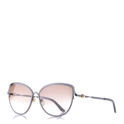 Cartier Metal Trinity Sunglasses CT0089S Black Brown 1 of 9