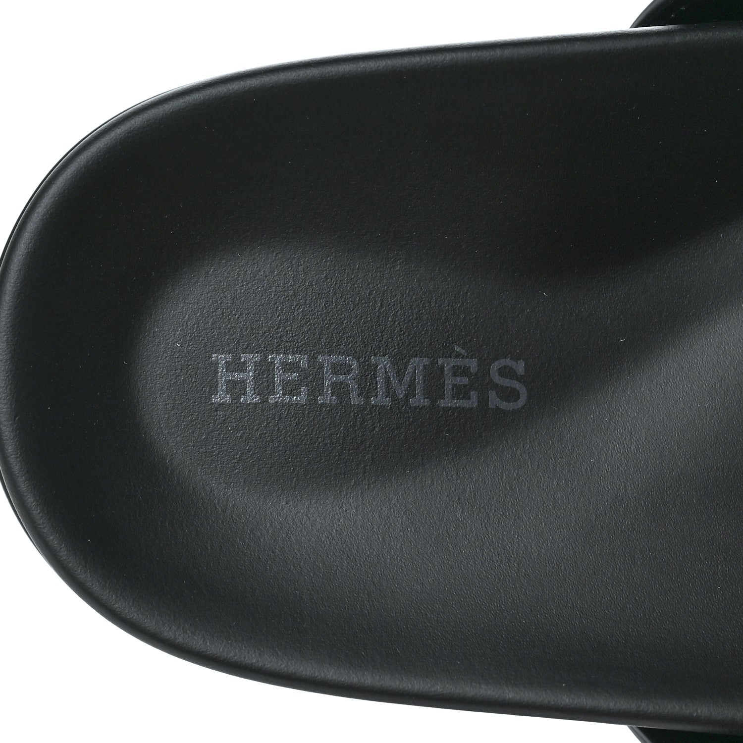 Hermes Calfskin Womens Chypre Sandals 35 Black 7 of 9