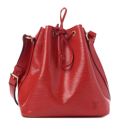 Louis Vuitton Epi Petit Noe Castillan Red 1 of 8