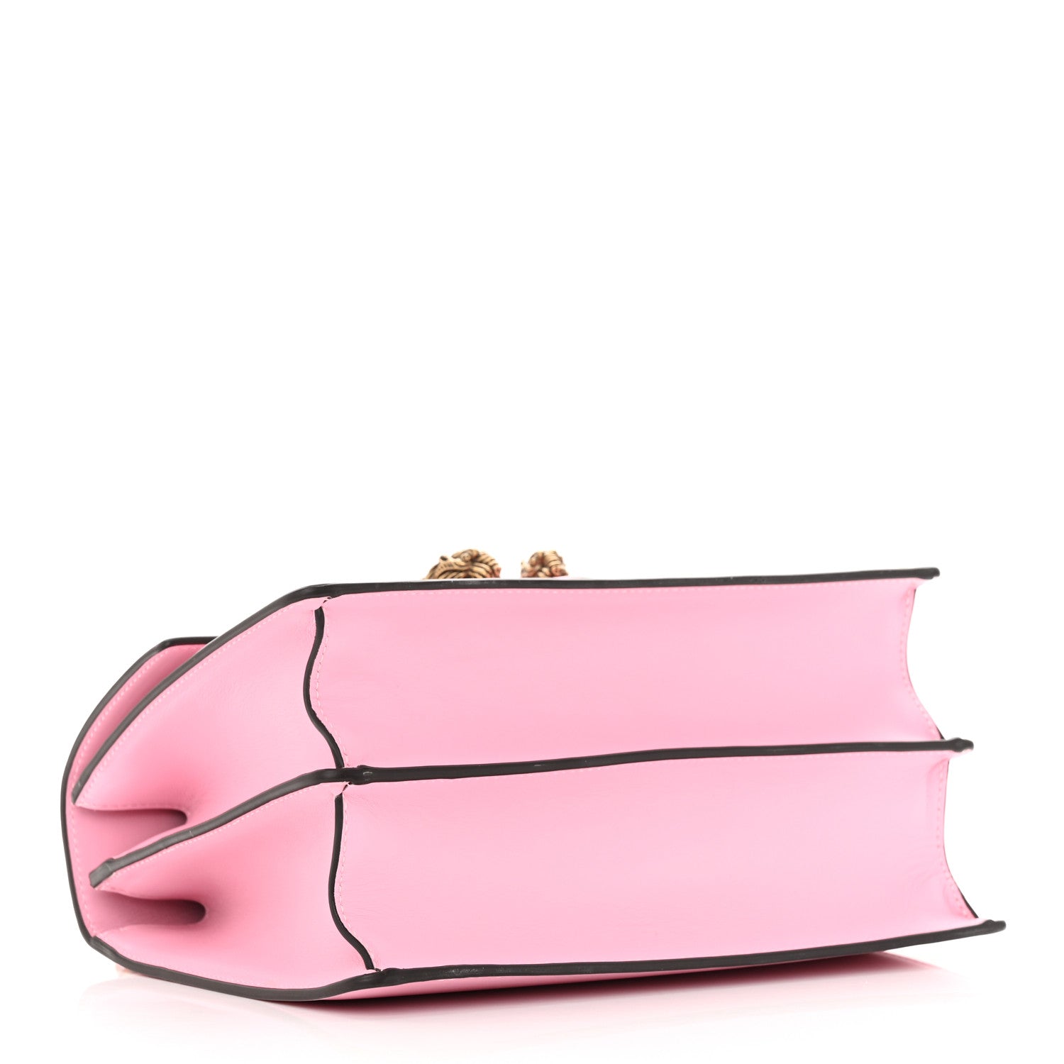 Gucci Calfskin Bamboo Web Embroidered Medium Dionysus Top Handle Bag Pink 4 of 18