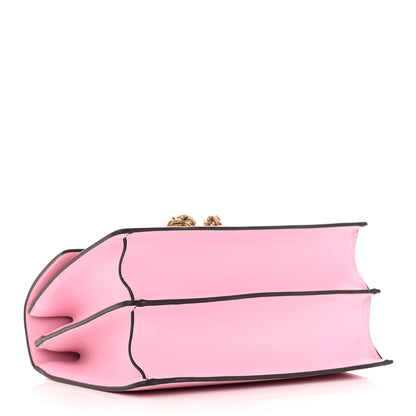 Gucci Calfskin Bamboo Web Embroidered Medium Dionysus Top Handle Bag Pink 4 of 18