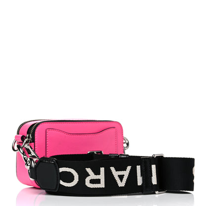 Marc Jacobs Saffiano Small Snapshot Camera Bag Pink 3 of 8