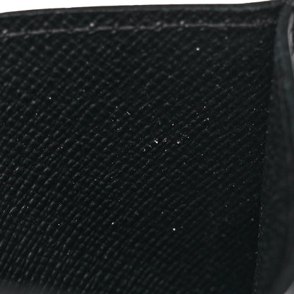 Louis Vuitton Epi Card Holder Black 8 of 10