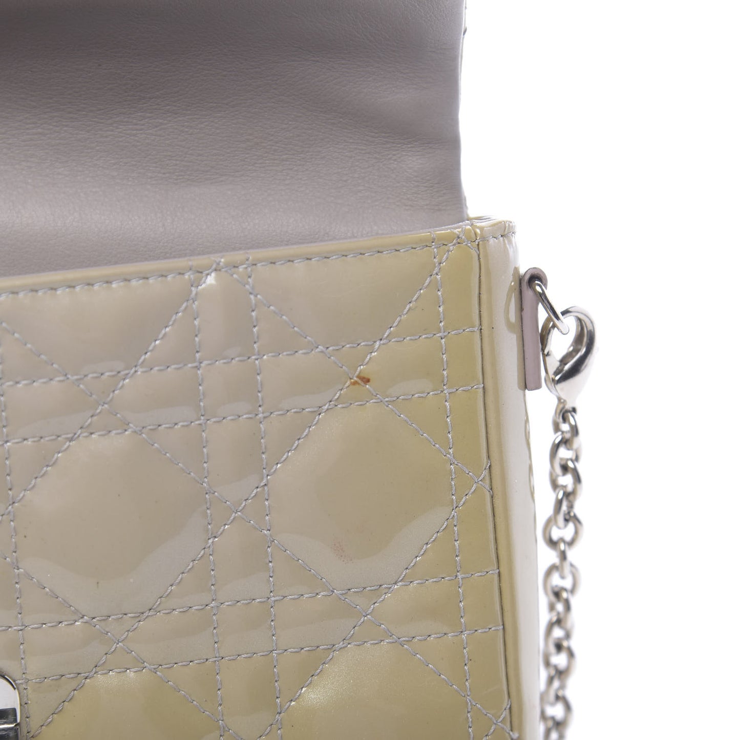 Patent Cannage New Lock Pouch Beige