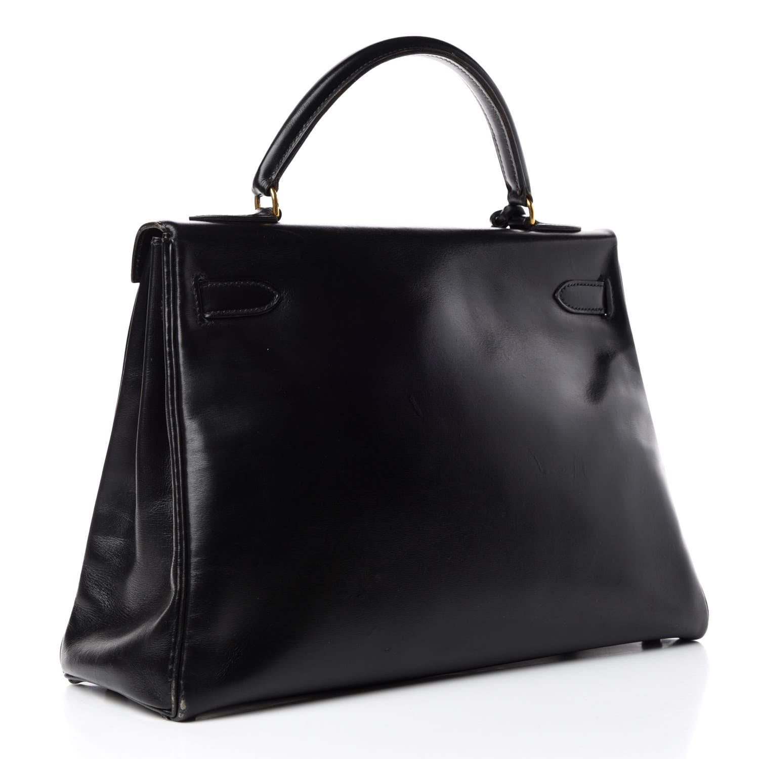 Hermes Box Kelly Retourne 32 Black 3 of 49