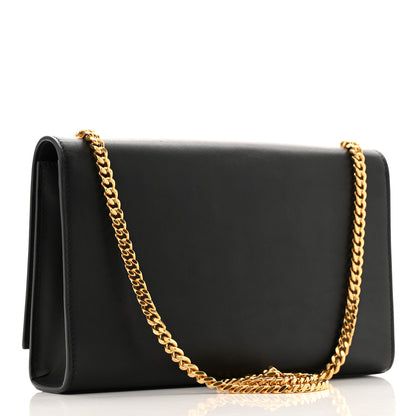 Saint Laurent Grain De Poudre Medium Classic Monogram Kate Tassel Satchel Black 3 of 10