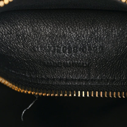 Saint Laurent Smooth Calfskin Small Le 5 A 7 Soft Hobo Black 7 of 10