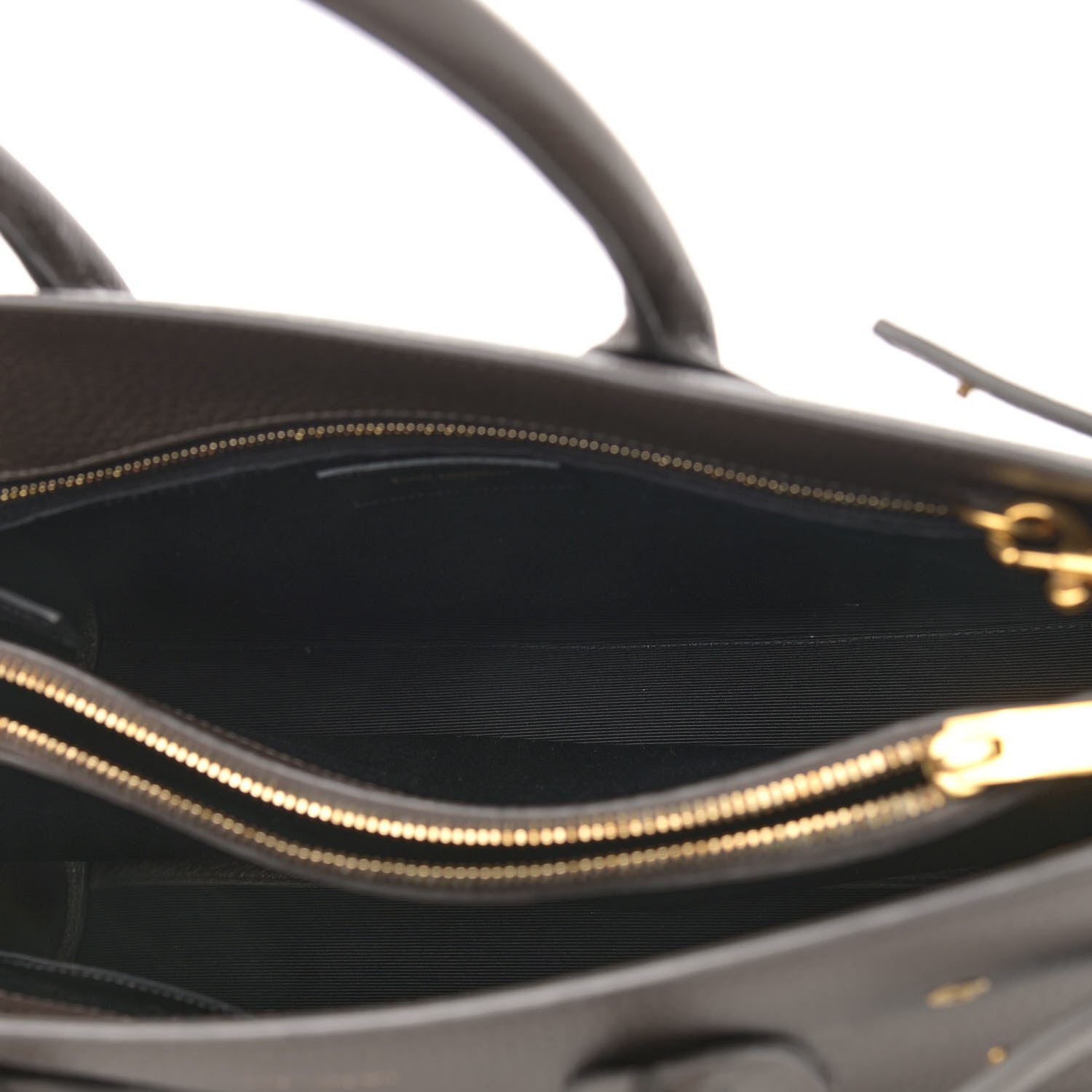 Saint Laurent Calfskin Small Sac De Jour Dark Anthracite 9 of 14