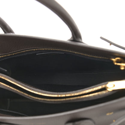 Saint Laurent Calfskin Small Sac De Jour Dark Anthracite 9 of 14