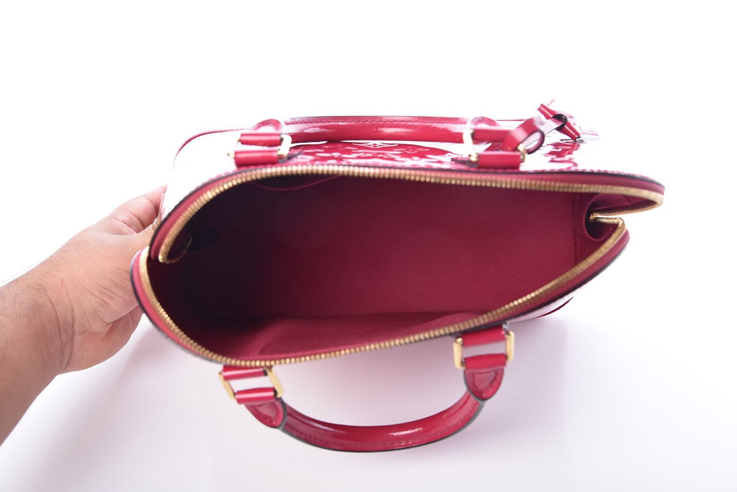 Louis Vuitton Vernis Alma PM Rose Indien 5 of 8