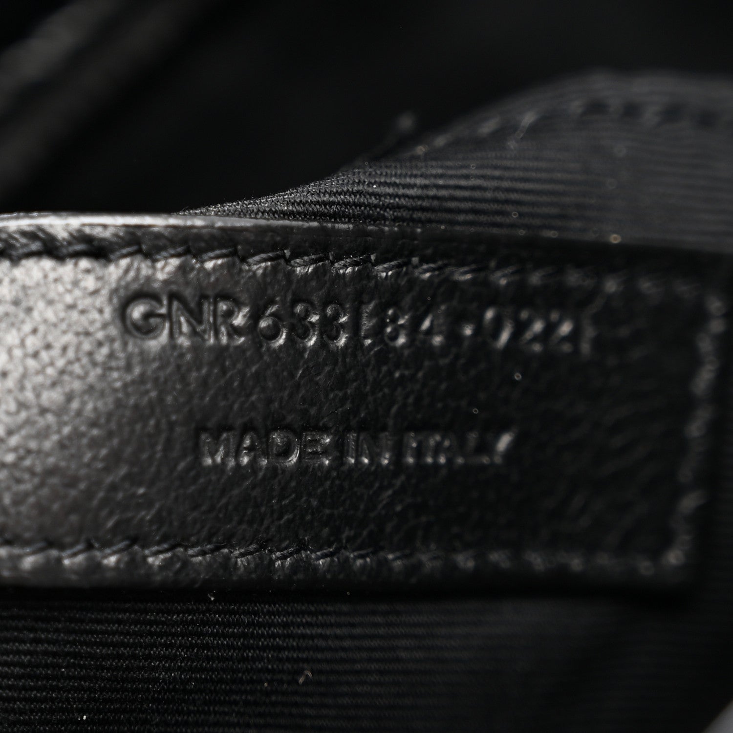 Saint Laurent Crinkled Calfskin Matelasse Monogram Medium Niki Chain Satchel Black 7 of 14