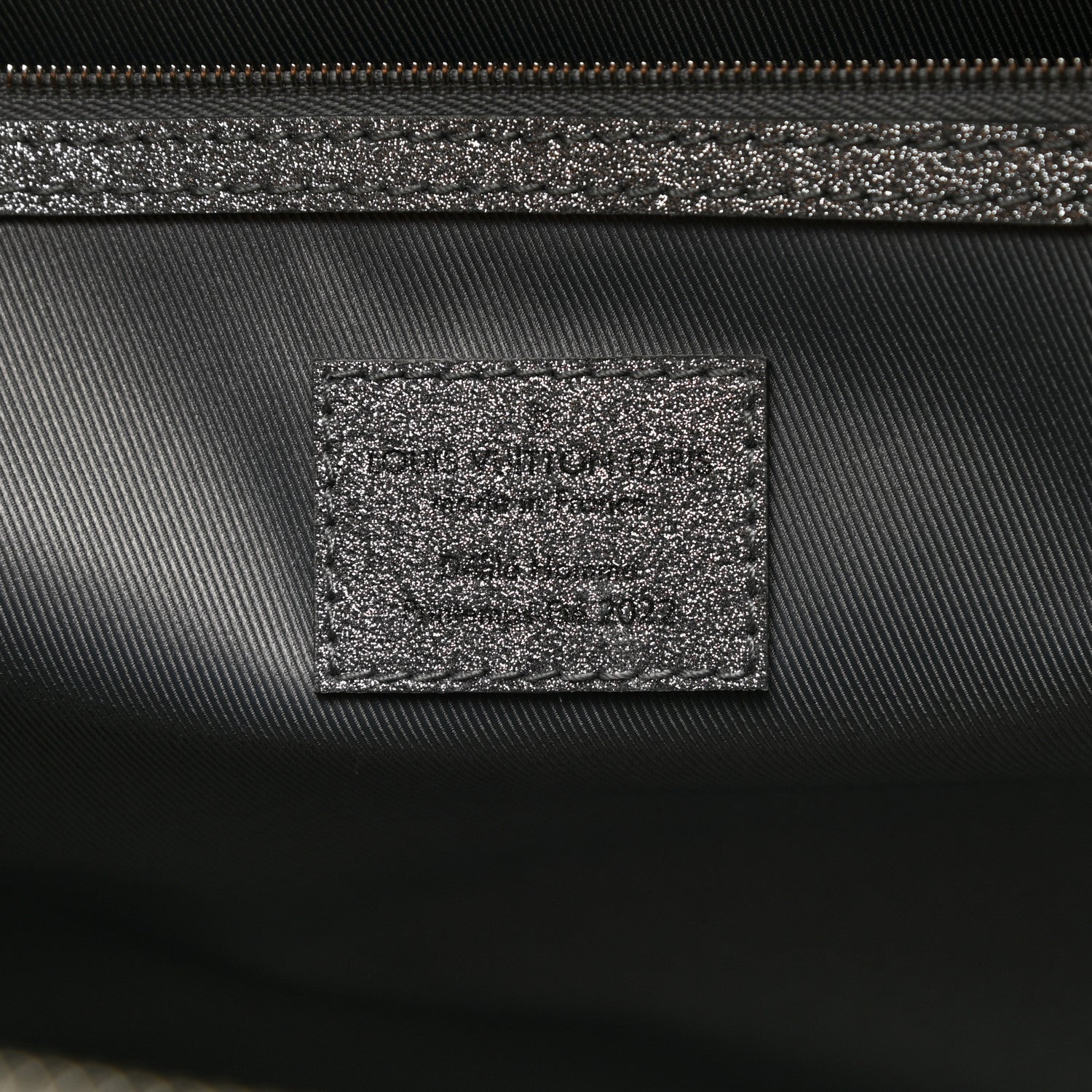 Louis Vuitton Damier Glitter Keepall Bandouliere 50 Silver 5 of 9