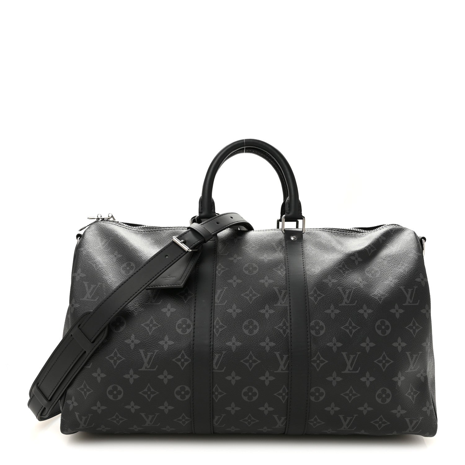 Louis Vuitton Monogram Eclipse Keepall Bandouliere 45 1 of 11