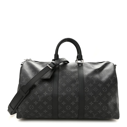 Louis Vuitton Monogram Eclipse Keepall Bandouliere 45 1 of 11