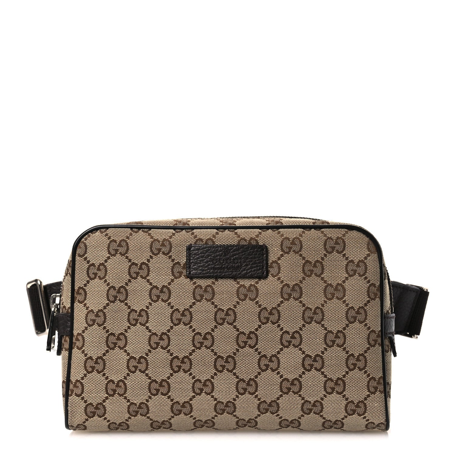 Gucci Monogram Belt Bag Dark Brown 1 of 12