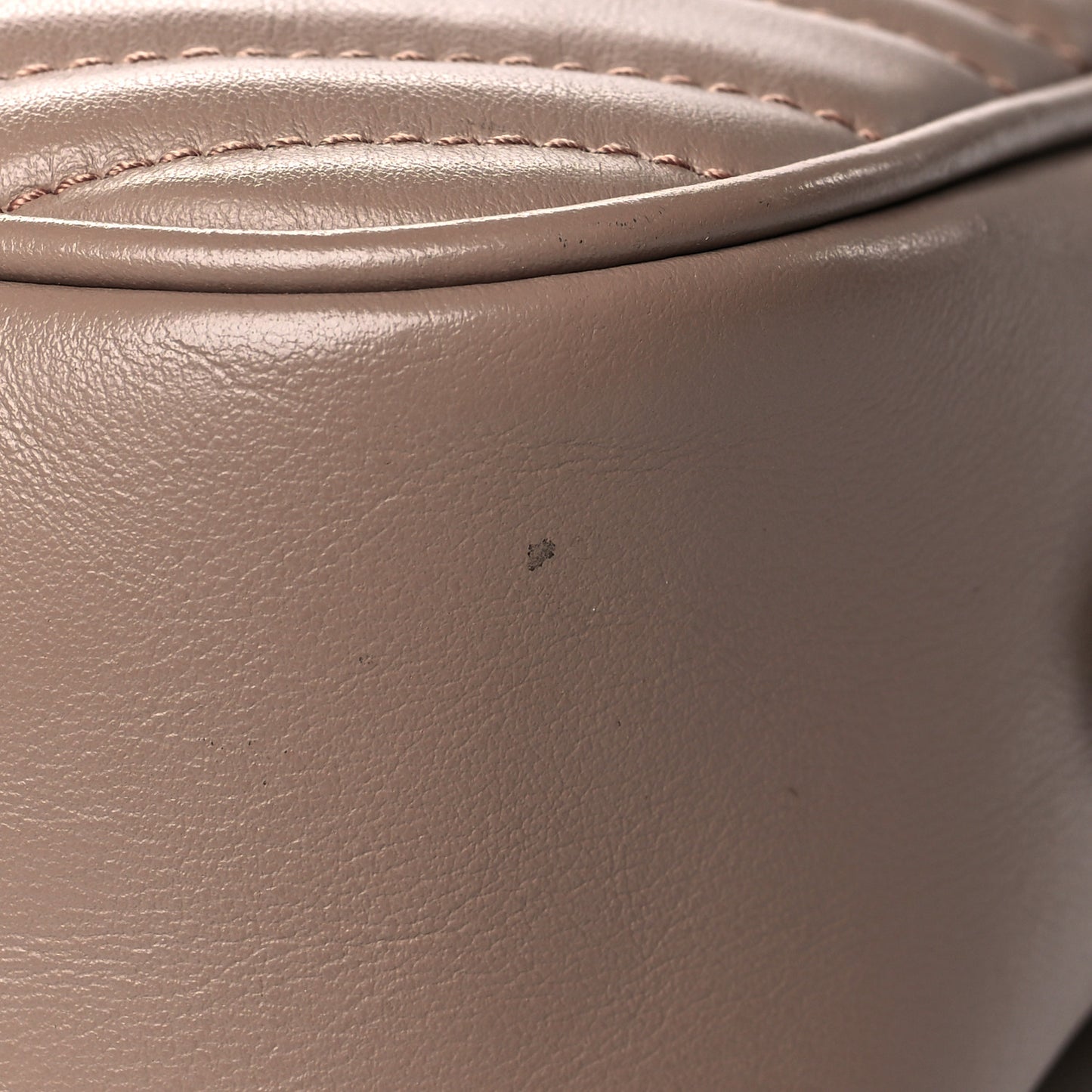 Calfskin Matelasse Small GG Marmont Chain Shoulder Bag Porcelain Rose
