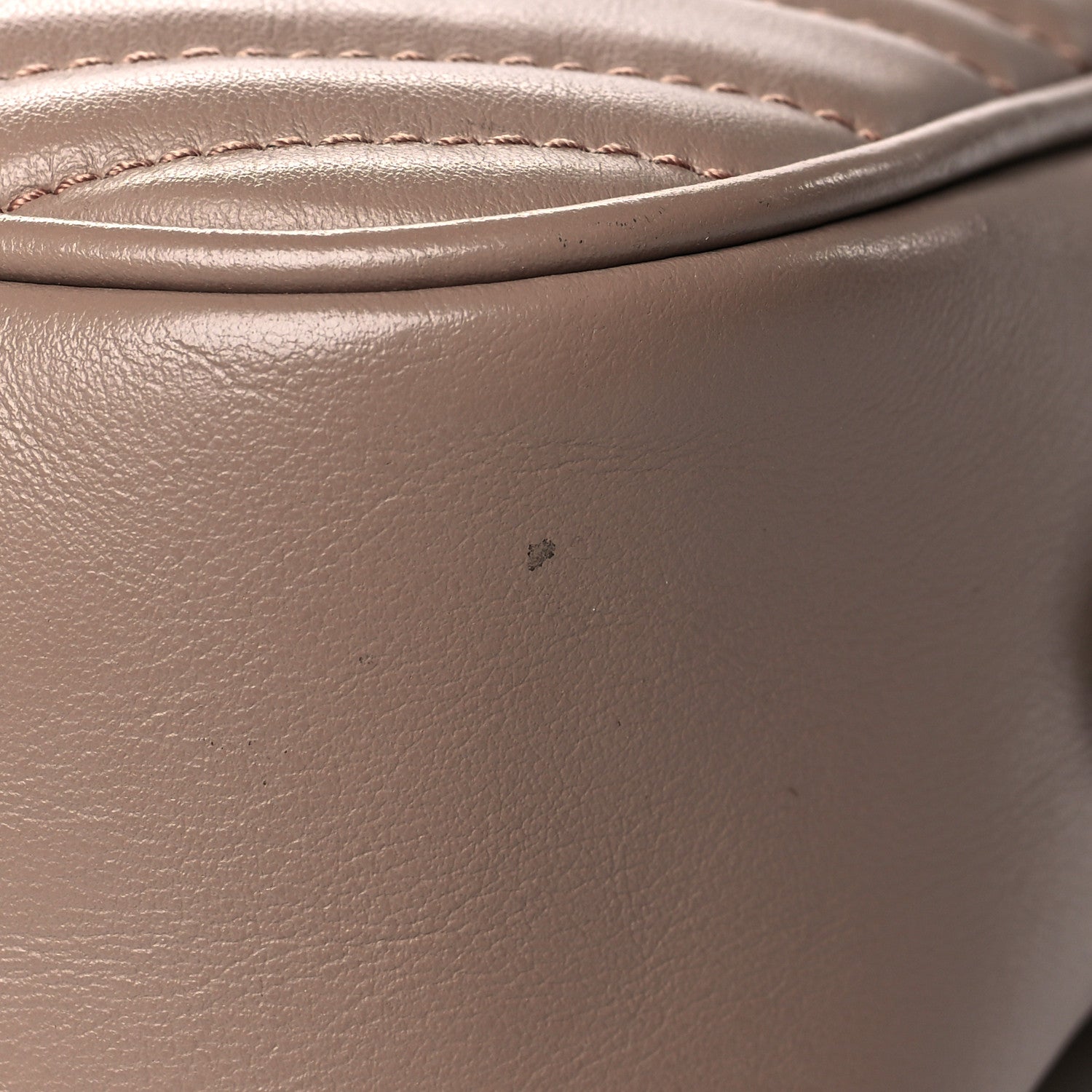 Gucci Calfskin Matelasse Small GG Marmont Chain Shoulder Bag Porcelain Rose 17 of 17