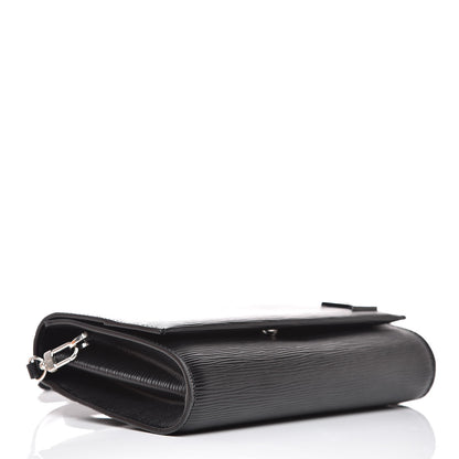 Louis Vuitton Epi Clery Black 4 of 7