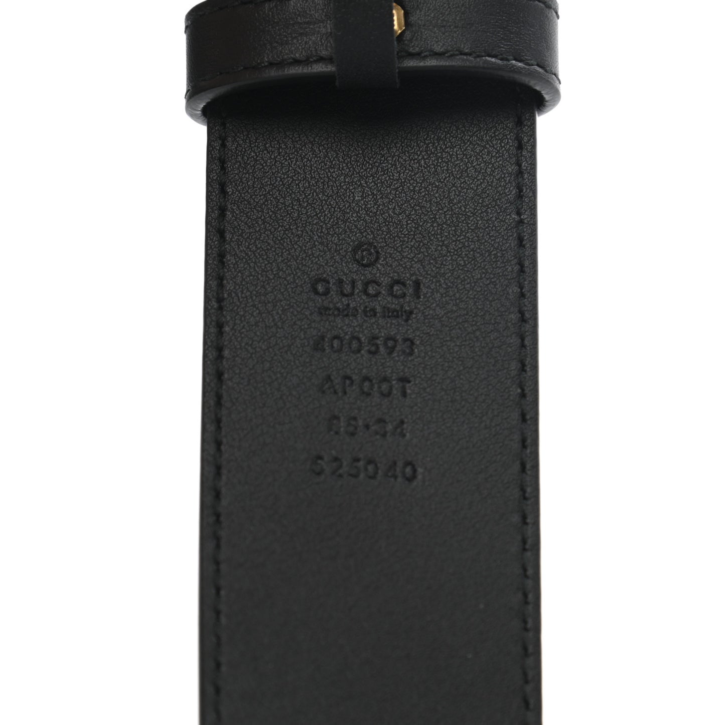 Calfskin Double G 40mm Belt 85 34 Black