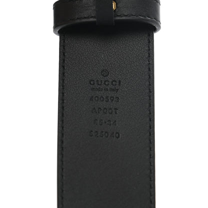 Gucci Calfskin Double G 40mm Belt 85 34 Black 5 of 5