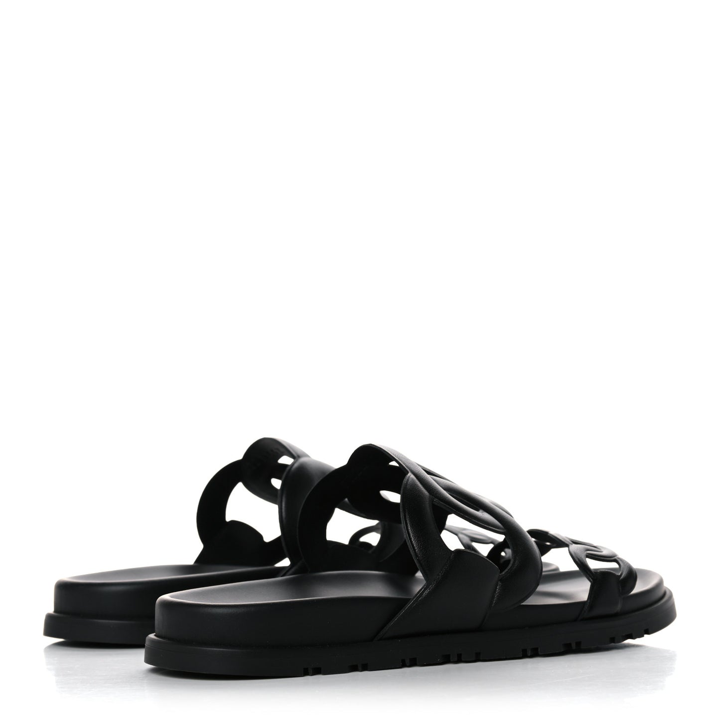 Nappa Womens Extra Sandals 38.5 Black