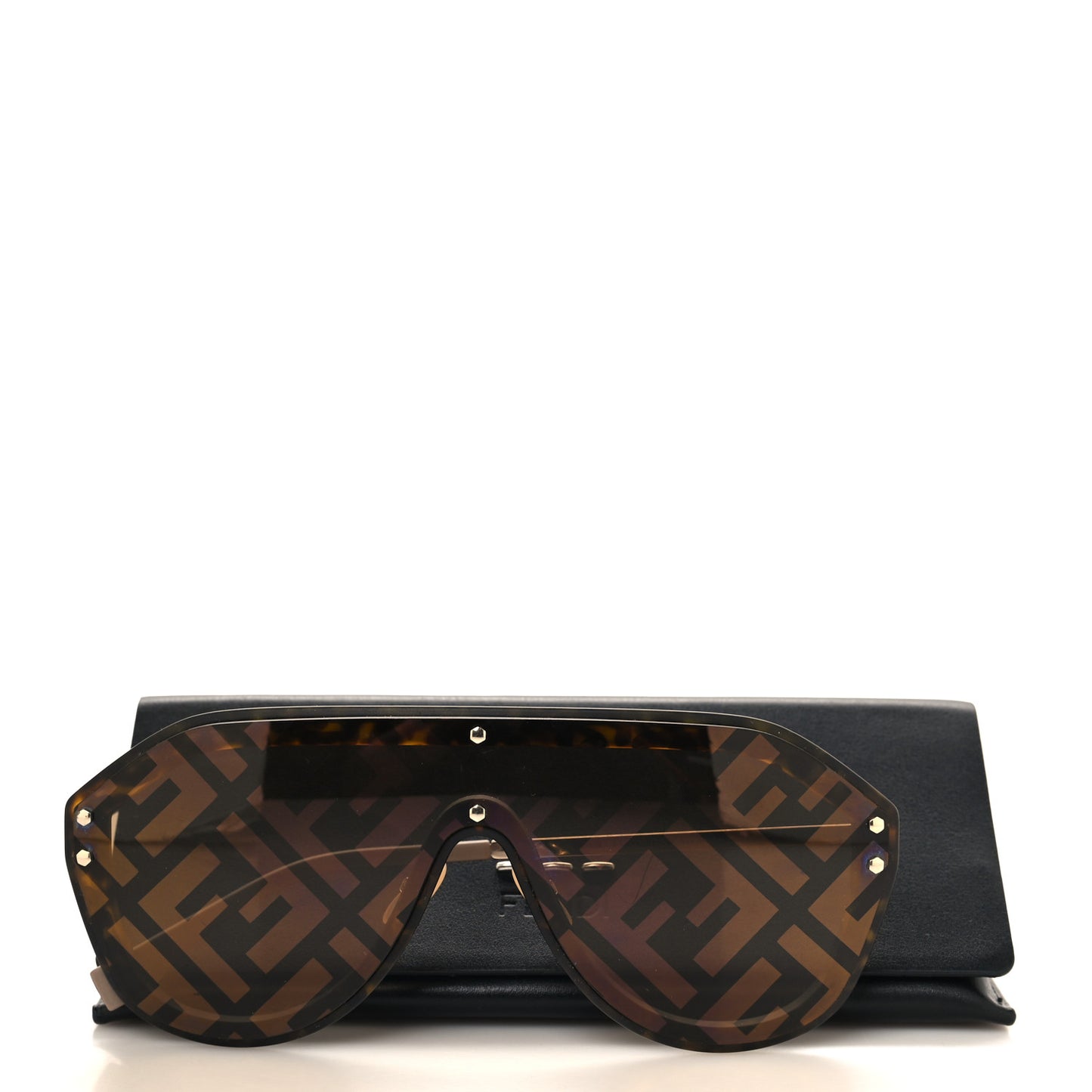 FF Fabulous Shield Sunglasses FF M0039/G/S Brown