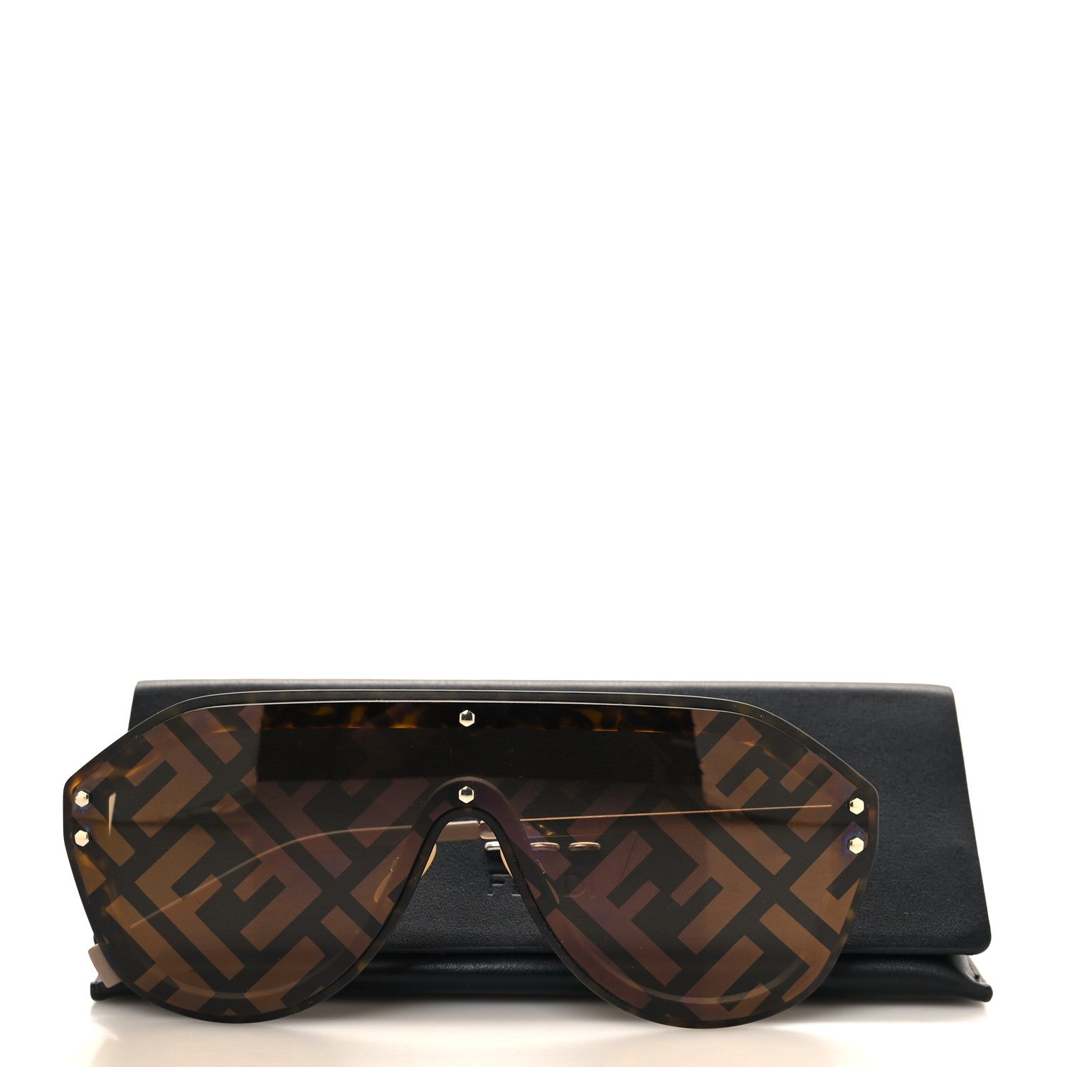Fendi FF Fabulous Shield Sunglasses FF M0039/G/S Brown 1661725