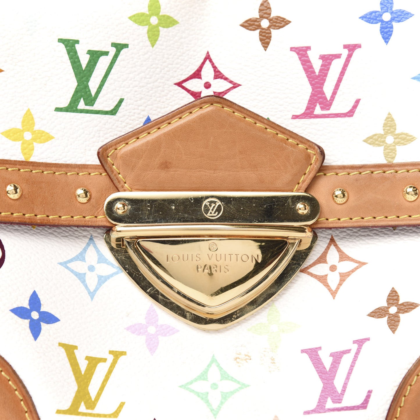 Monogram Multicolor Rita White
