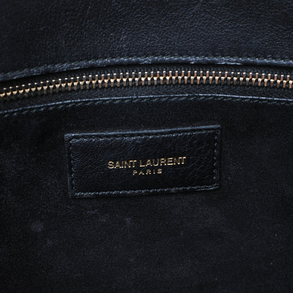Saint Laurent Calfskin Small Sac De Jour Black 6 of 8