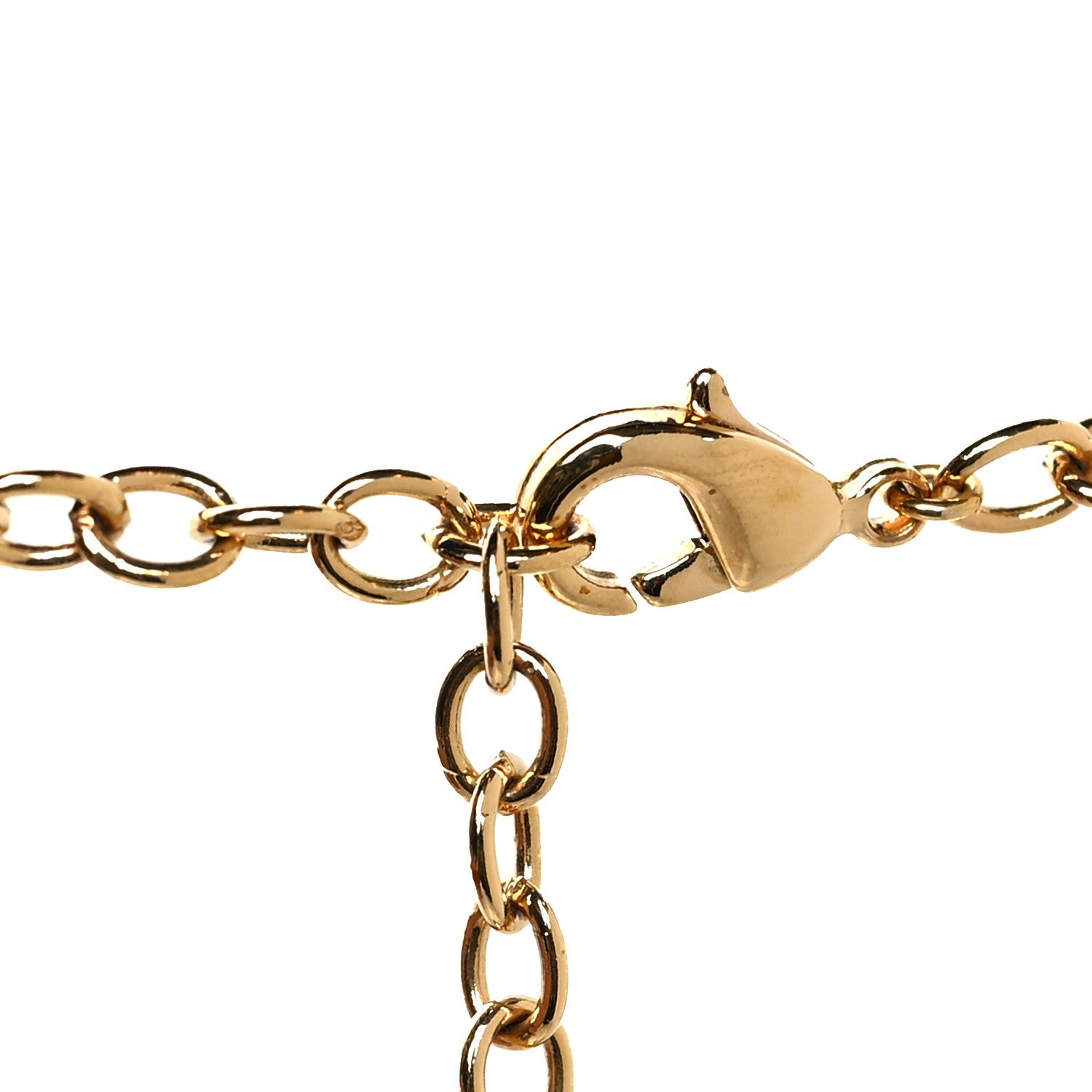 Louis Vuitton Metal Blooming Supple Necklace Gold 4 of 6