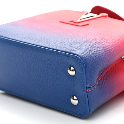 Louis Vuitton Taurillon Ombre Mini Capucines Blue 8 of 8