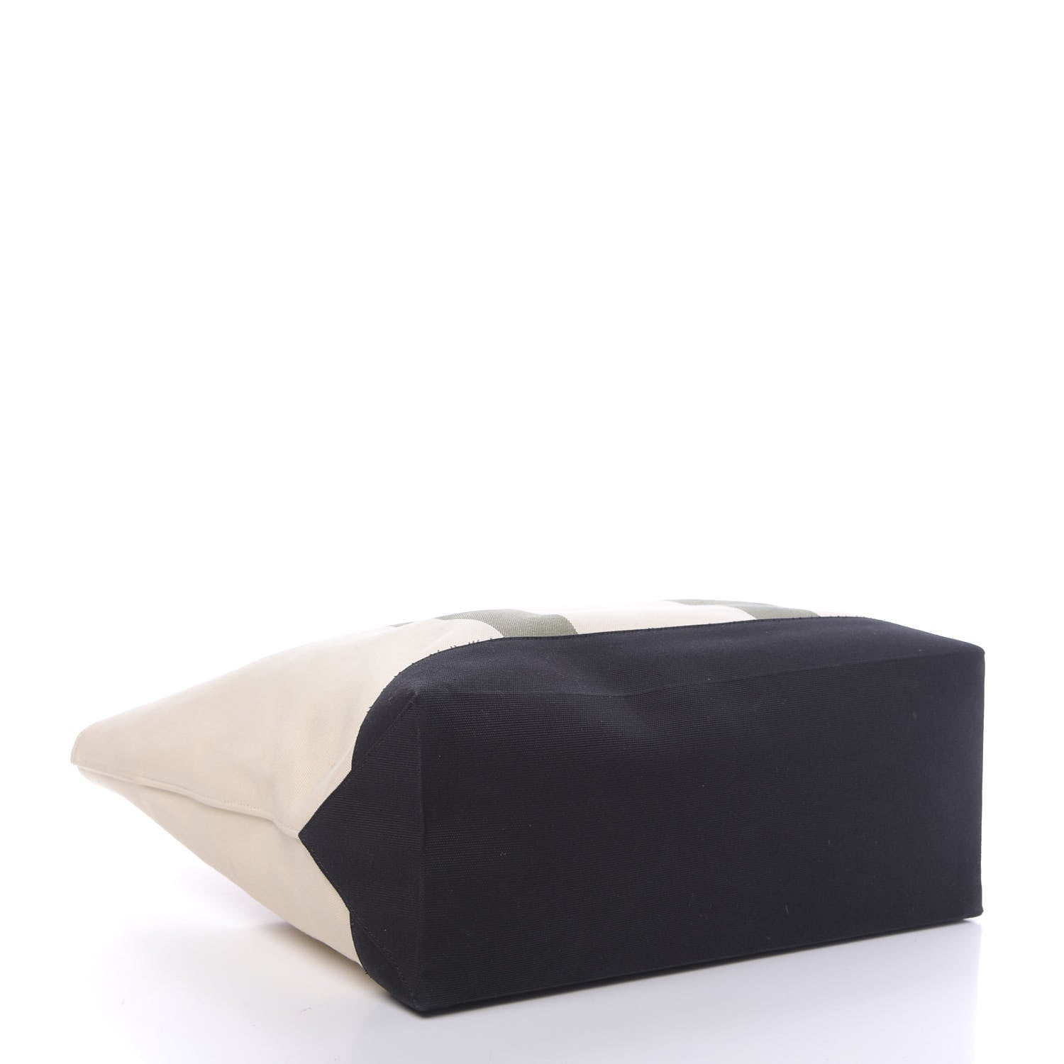 Saint Laurent Canvas Beach Shopping East West Tote Ecru 4 of 10