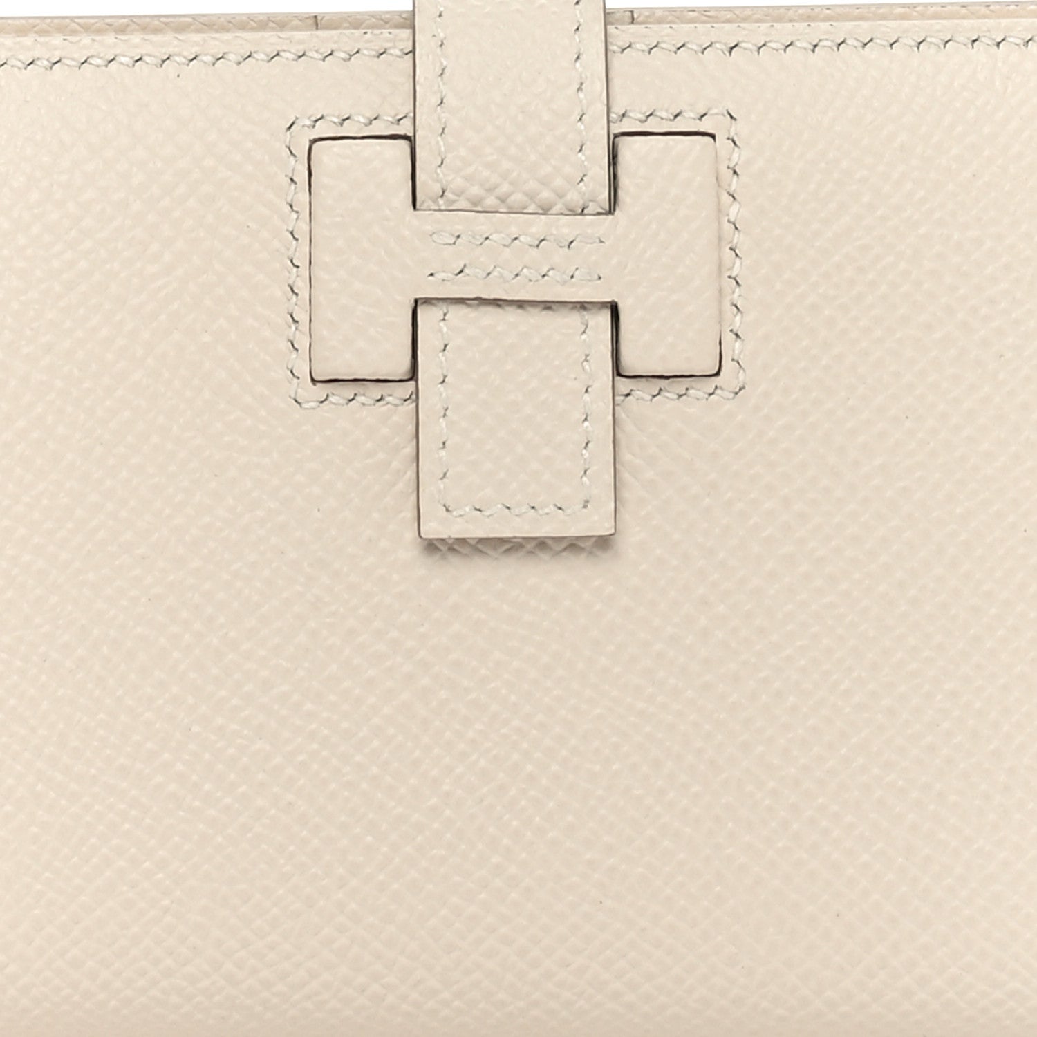 Hermes Epsom New H Passant Compact Wallet Craie 8 of 9