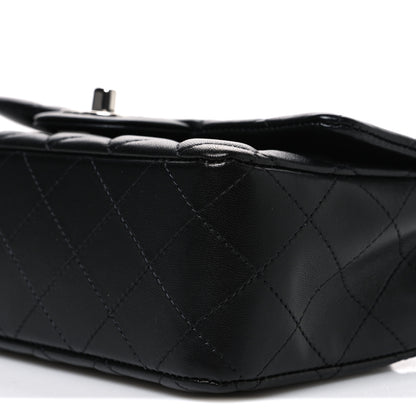 Chanel Lambskin Quilted Mini Rectangular Flap Black 10 of 10