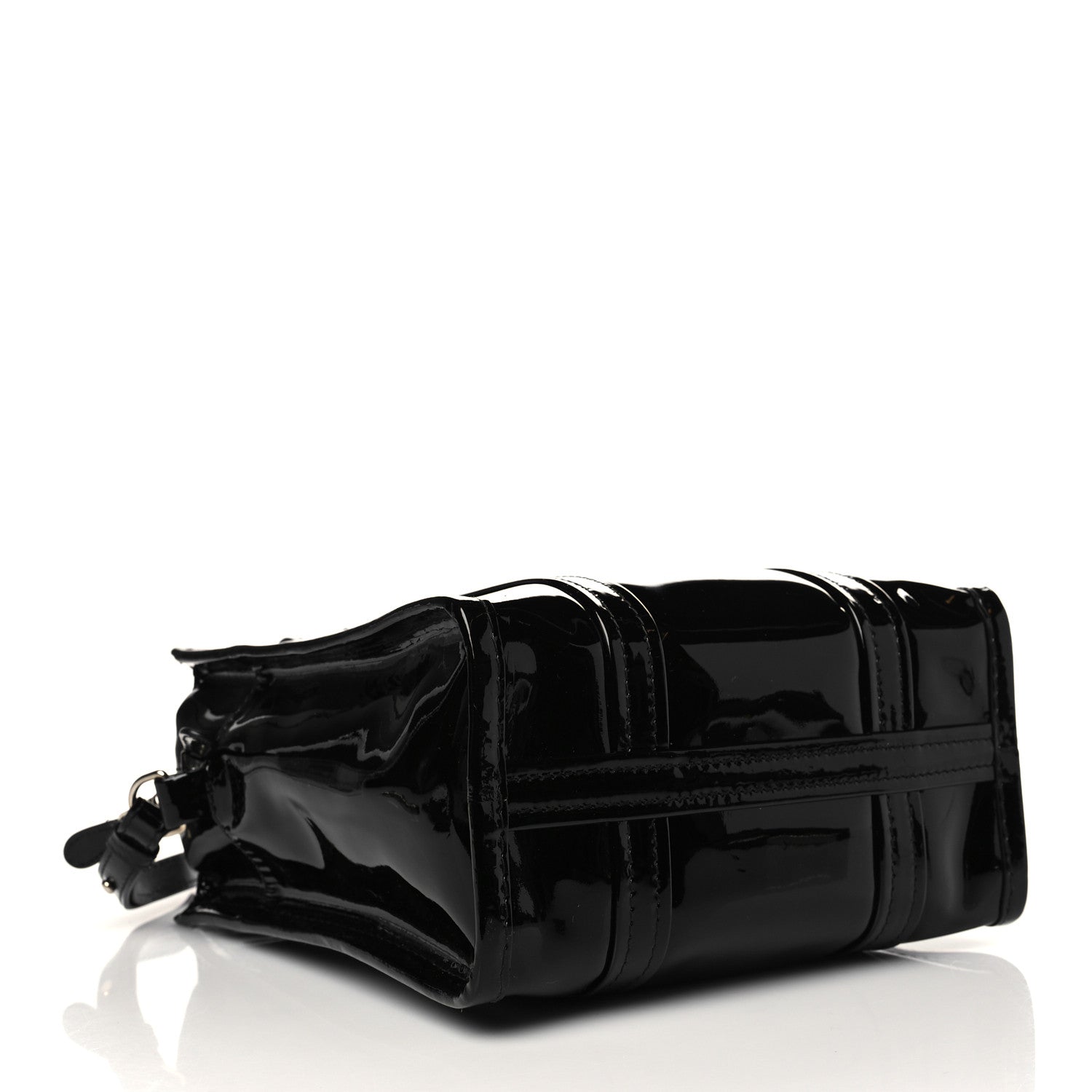 Balenciaga Patent XS Bazar Shopper Tote Black 4 of 10