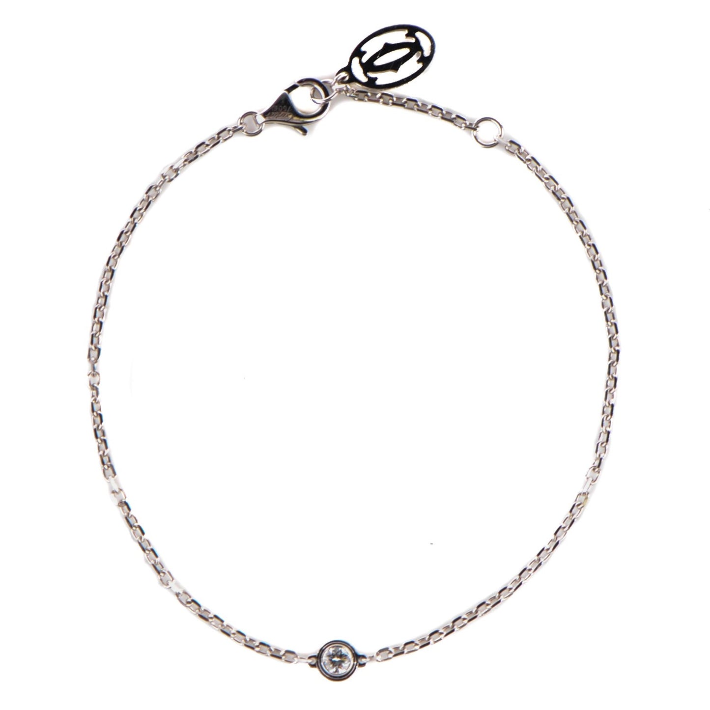 18K White Gold Diamond SM D'Amour Bracelet
