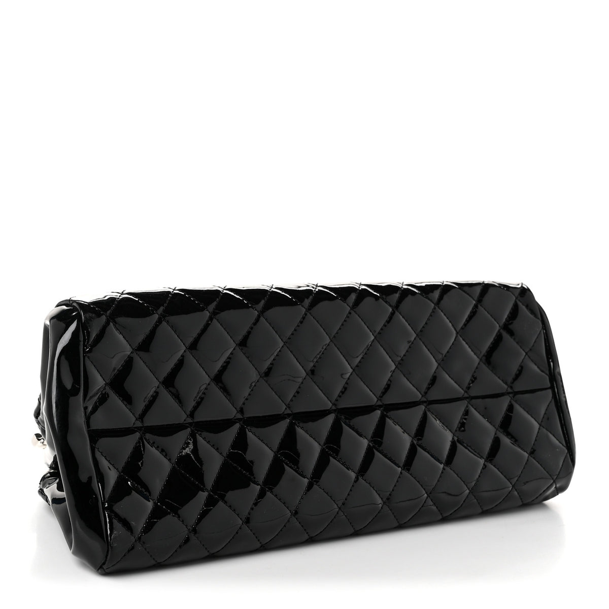 Patent Quilted Medium Just Mademoiselle Black