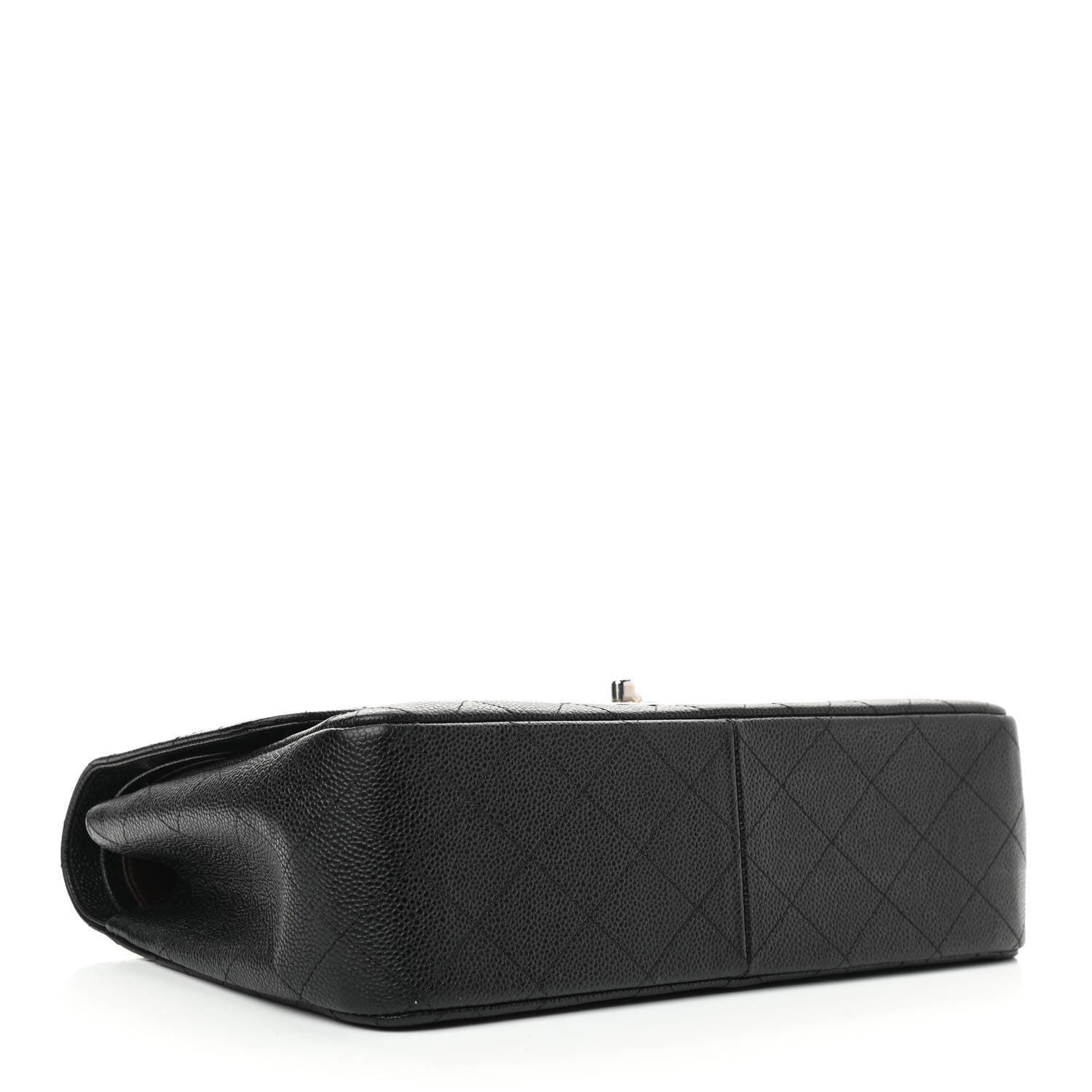 Chanel Caviar Quilted Jumbo Double Flap Black 4 of 10