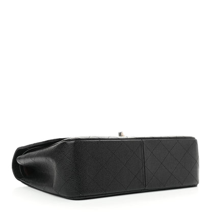 Chanel Caviar Quilted Jumbo Double Flap Black 4 of 10